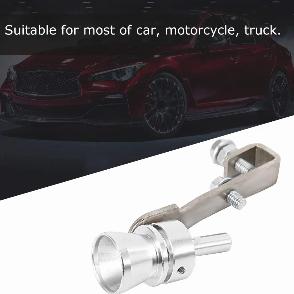 Car Exhaust Insert Whistler Auto Turbo BOV Whistle Sound Catback Schalldämpfer Auspuffrohrspitze Zubehör