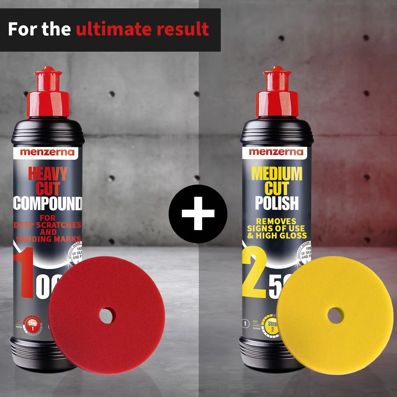 Menzerna Heavy Cut Compound pasta ścierna 1000 250 ml