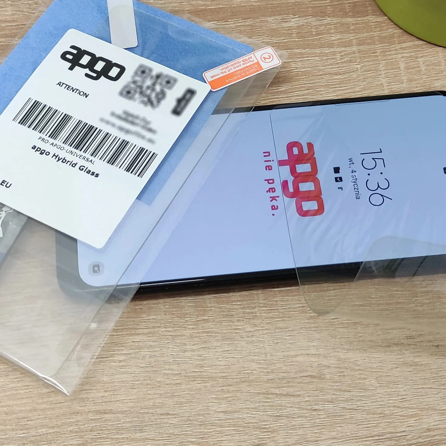 apgo Hybrid Glass 9H Screen Protector dla BMW R 1300 GS Adventure from 2024, szkło hybrydowe 9H, zamiennik hartowanego