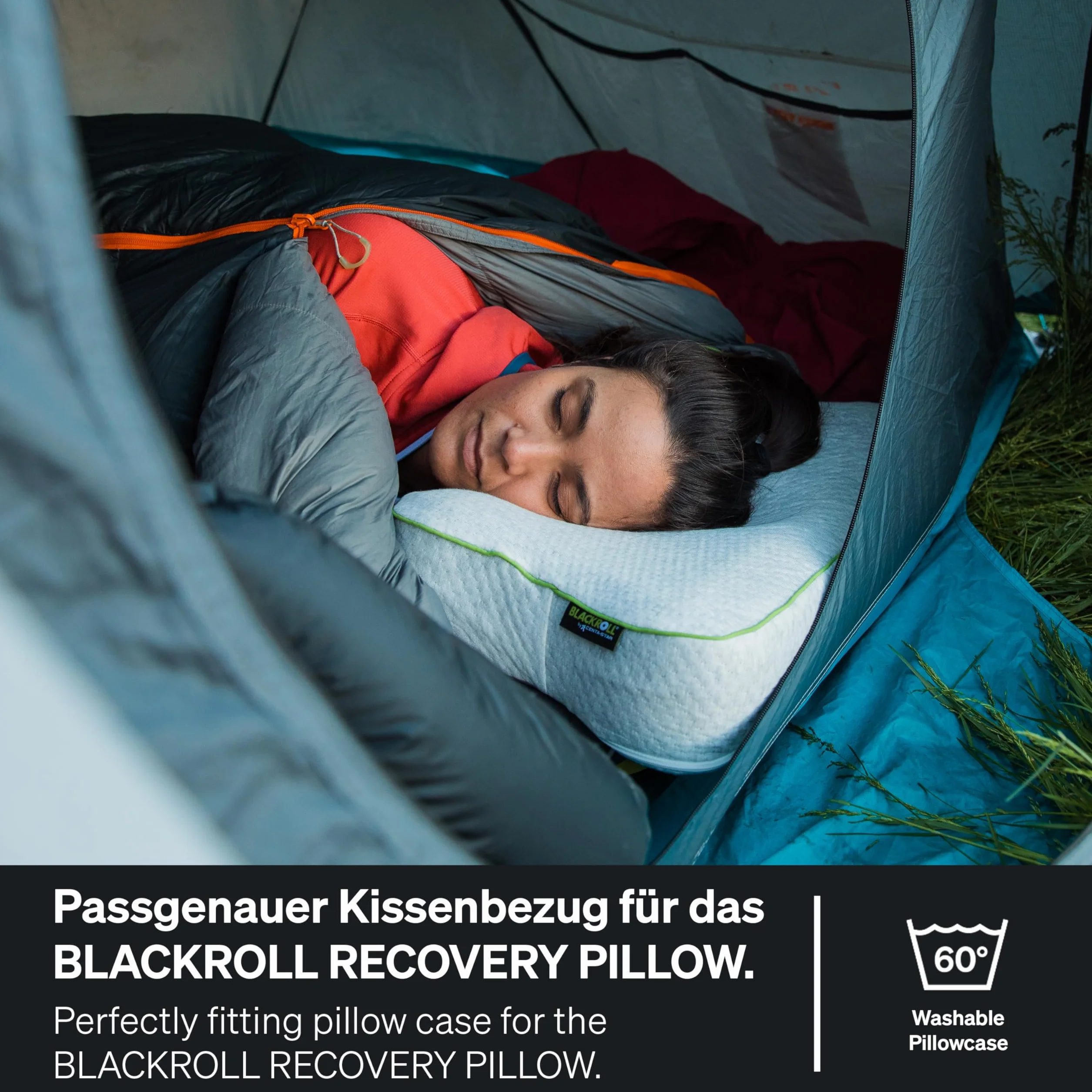 Blackroll Recovery Pillow ortopedyczna poduszka pod kark z pianki wiskozowej z pamięcią kształtu