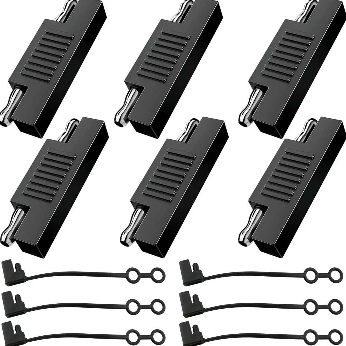 6 sztuk SAE Polarity Reverse Adapter Złącze SAE do SAE Polarity Reverse Quick Disconnect Cable Plug Adapter do kabla przedłużającego SAE, panel słoneczny, samochód, motocykl, Travel Trailer