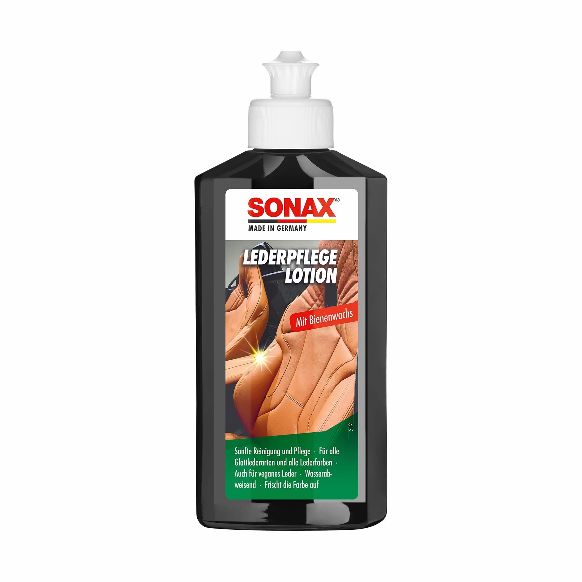 Sonax Balsam do Pielęgnacji Skóry, Czarny, 250 ml