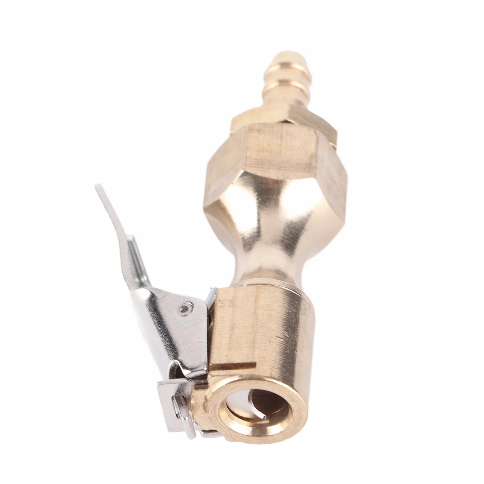 Uchwyt do Opon, Mosiężny Pompka do Opon Blokowanie na Adapterze Pompy Sprężarki Powietrza Uchwytu ze Złączem Kolczastym 6.5mm