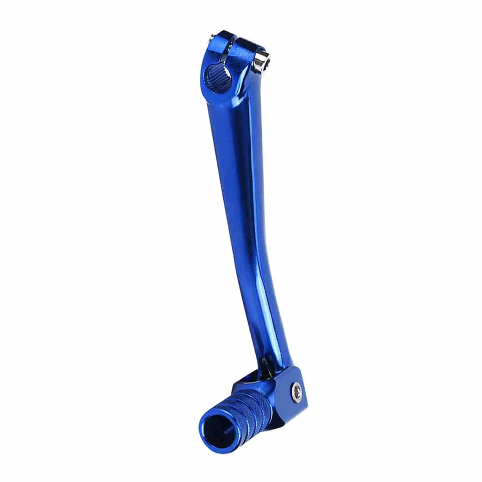 Motocykl Kickstart, Uniwersalna Dźwignia Zmiany Biegów Motocykla Złota, Inne, Akcesoria do Modyfikacji Motocykli Dźwignia Zmiany Biegów ze Stopu Aluminium Cnc (czerwona) (BLUE)