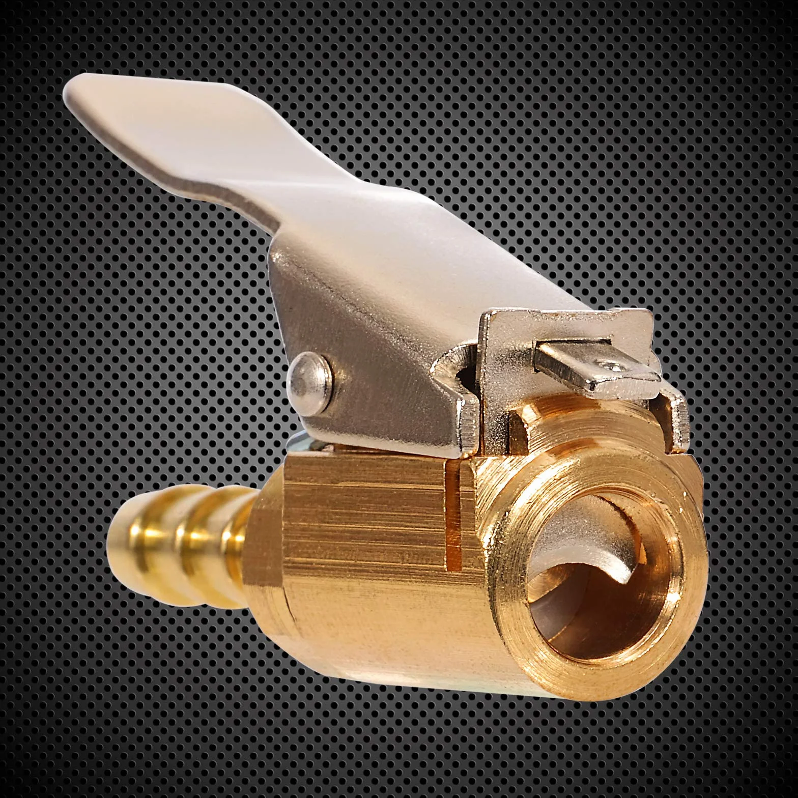 Toolwiz 2 sztuki 6 mm Air Chuck adapter dźwigni do wentylu samochodowego, 1/4" NPT, wąż do pompowania opon, mosiądz