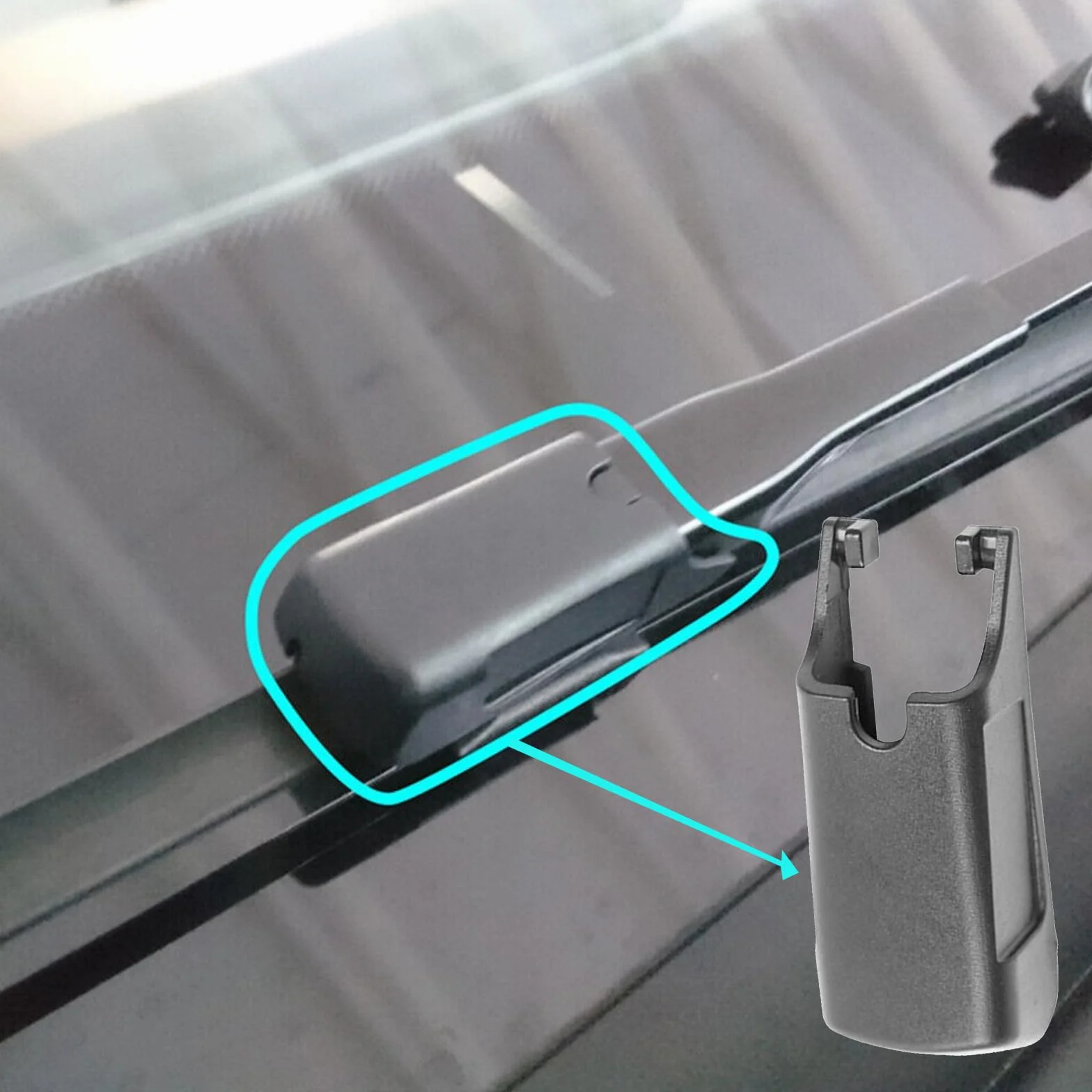 2 sztuki osłony przednich wycieraczek samochodowych, zaślepka W000050335, osłona ramienia wycieraczki, zaślepka ramienia wycieraczki do Mercedes Benz klasy A B C E W176 W246 W205 W213 wycieraczki