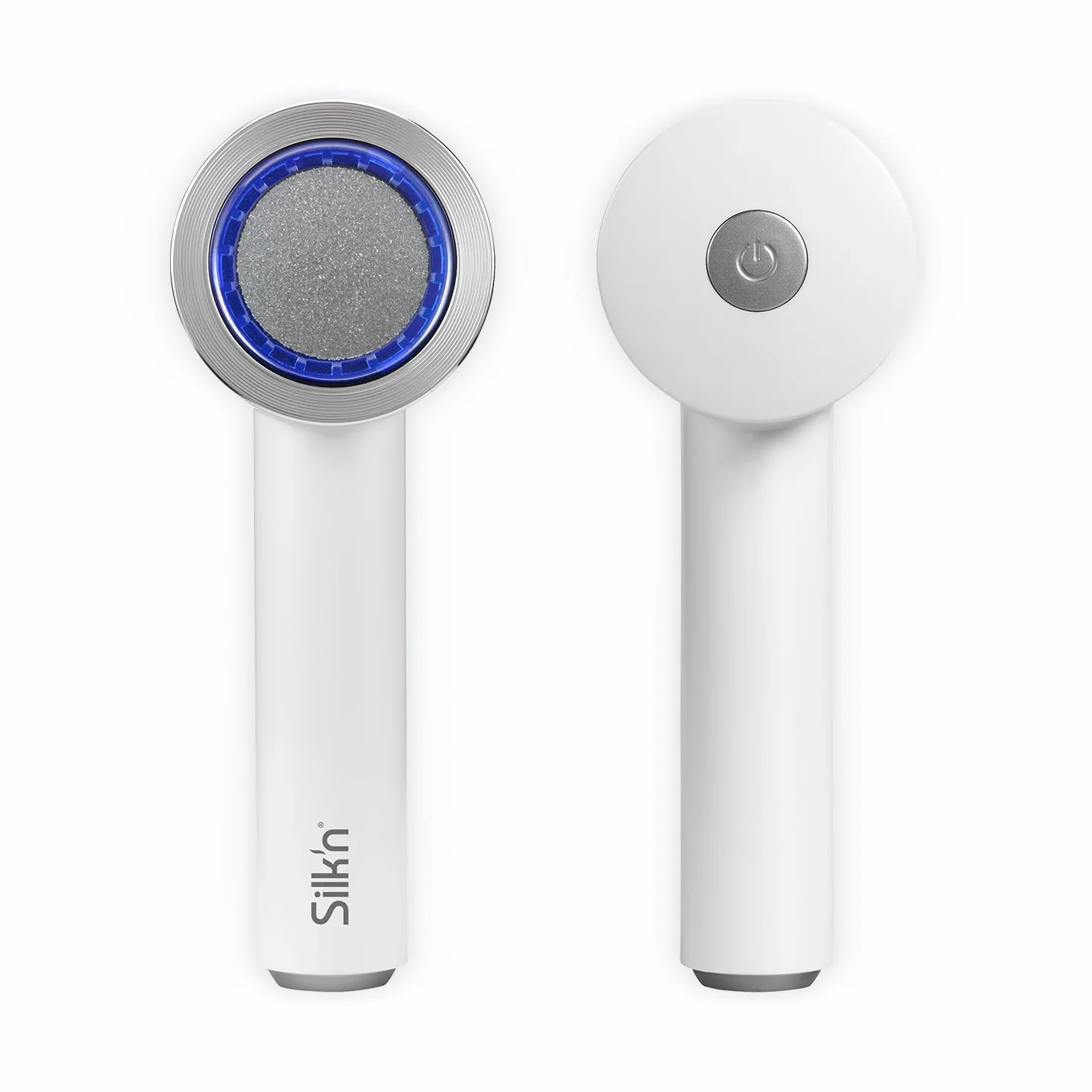 Silk'n VacuPedi Elektryczny środek do usuwania zrogowaceń - Zestaw do pedicure akumulatorowy srebrny USB-C