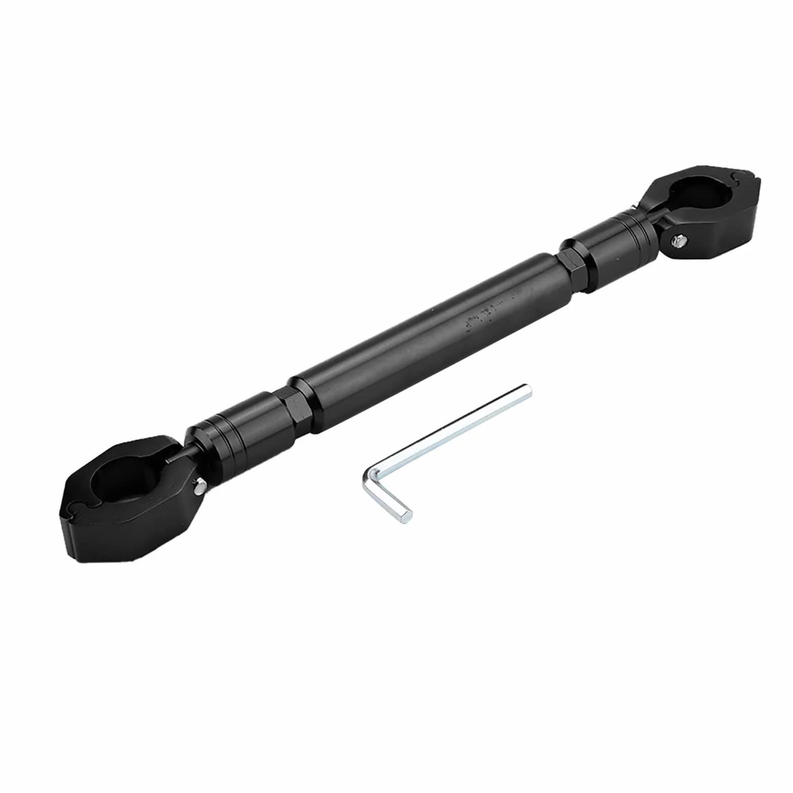 Uniwersalna Kierownica Motocyklowa ze Stopu Aluminium Crossbar 22 mm Czarna