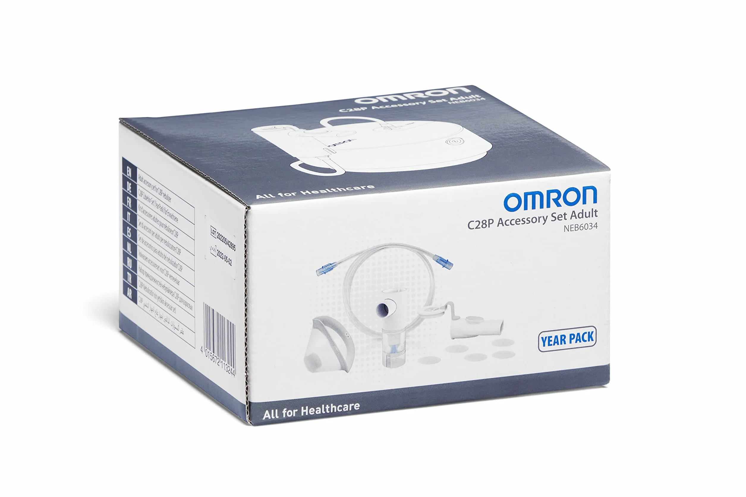 OMRON X105 Advanced YearPack zestaw nebulizatora akcesoriów dla dorosłych