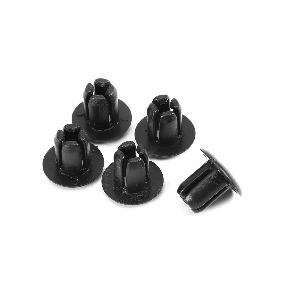 Car-Styling 6 mm plastikowe nity zaciski mocujące do owiewek motocyklowych 100 szt.