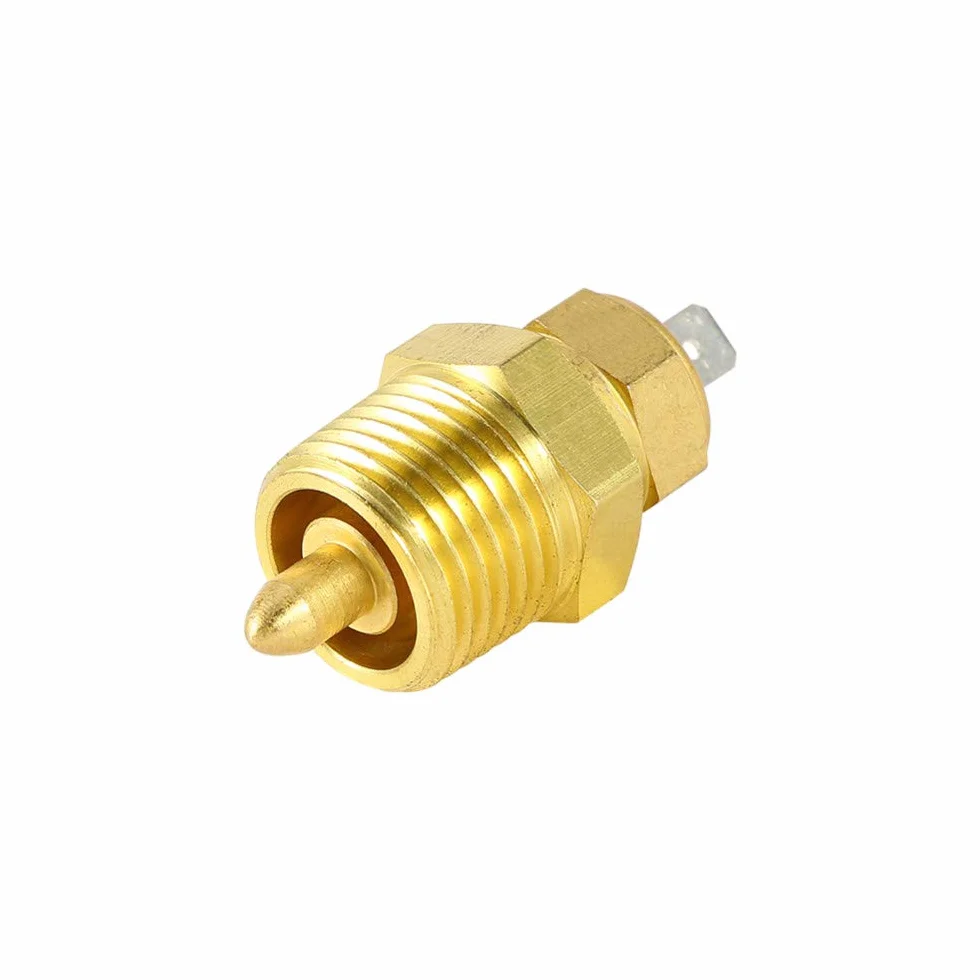 Thermostat-Temperaturschalter mit 3/8-Zoll-Rohrgewinde, 185 bis 175 Grad Elektromotor Kühlventilator Thermostat Temperatursensor Schalter, passend für 25,4 cm / 30,5 cm / 35,6 cm / 40,6 cm Lüfter
