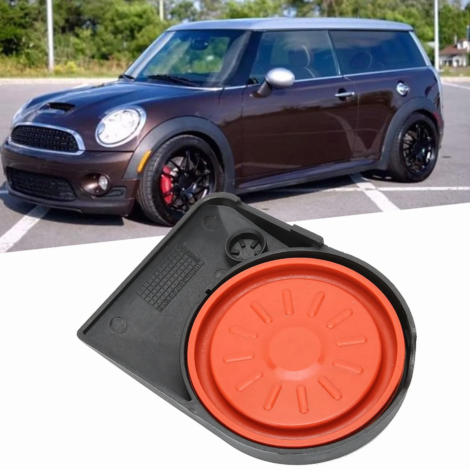 Qiilu PCV zestaw zaślepek do zaworu cylindrycznego, 11127646552 PCV, zestaw nasadek na zawór cylindrowy, pasuje do Mini Paceman