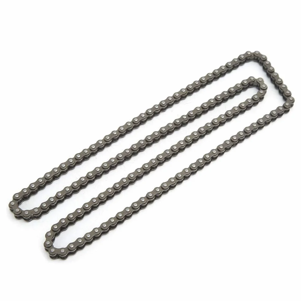 Akozon Łańcuch Napędowy, 72/144 Link 25H Link Mini łańcuch Napędowy do Motocykla do Minimotos 47cc i 49cc Wymiana łańcucha Ogniwowego