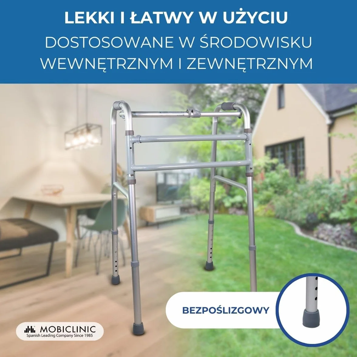 Mobiclinic Mezquita Chodzik Składany Aluminium