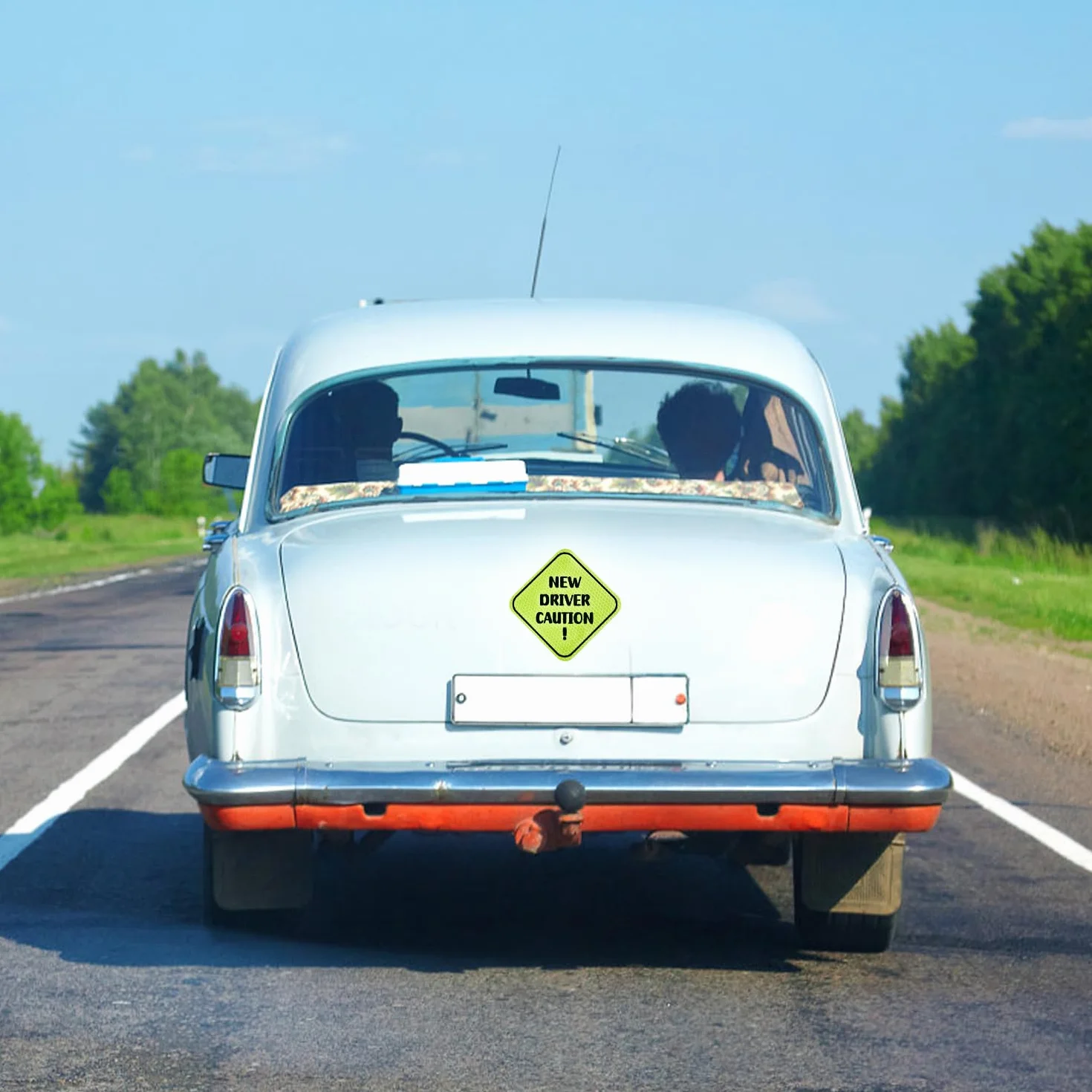 3 szt. Nowy Magnes Kierowcy, New Driver Caution Naklejka Magnetyczna Odblaskowe Zólte Znaki dla Kierowców Studenckich Zdejmowane Akcesoria Samochodowe dla Zderzaków, Uczniów, Mezczyzn, Kobiet