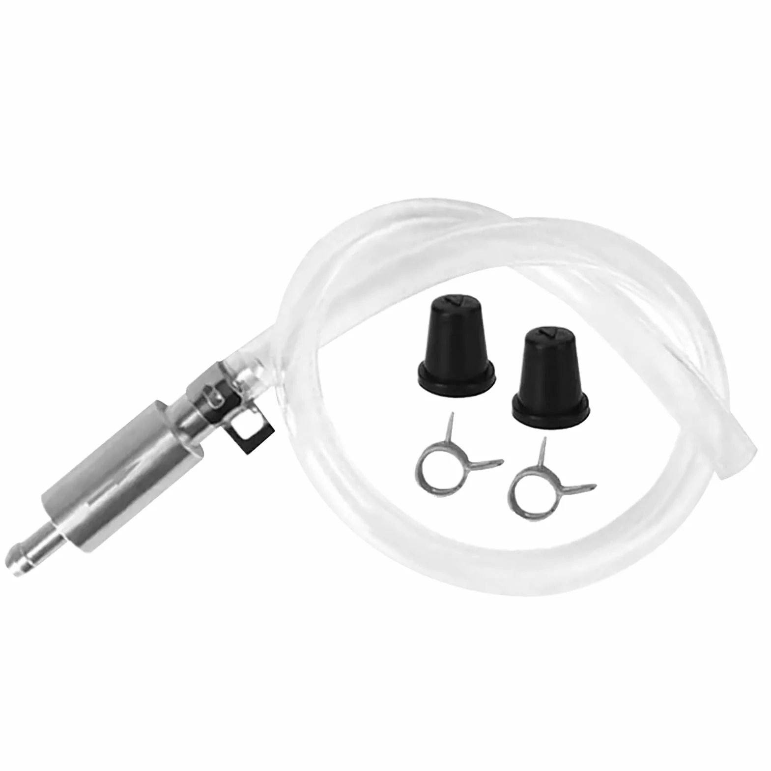 Brake Bleeder Hose, Single Way Check Valve Bleeders Tube, 30g Hydraulic System Deflating Tool for Car, Motorbike, SUV Brake Fluid Maintenance and Garage Repair Use