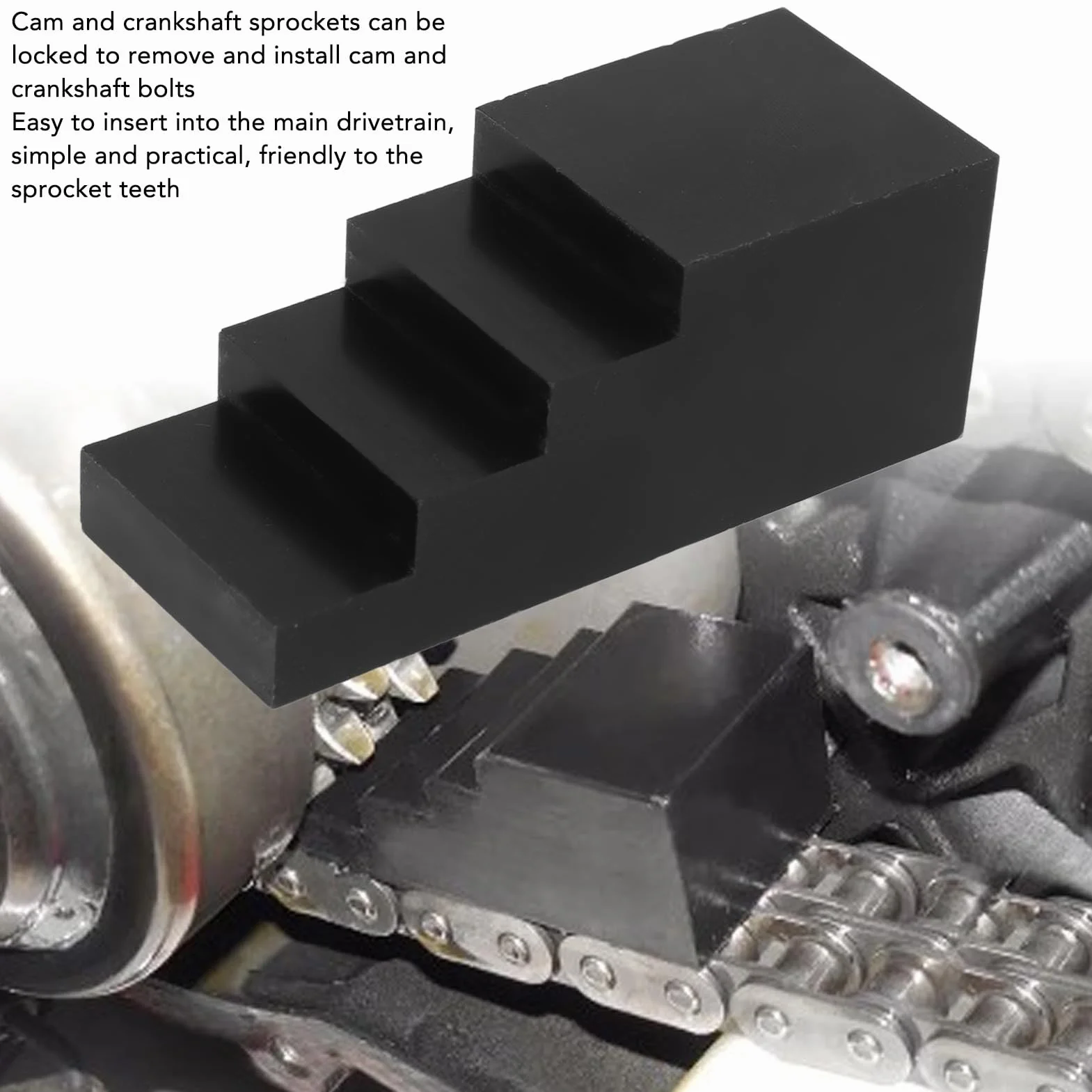 Primary Drive Twin Cam Locking Tool w przekładniach i łańcuchach, do silników Touring Panhead Shovelhead Evolution Twin Cam, wytrzymałe i wytrzymałe zestawy narzędzi Powersport
