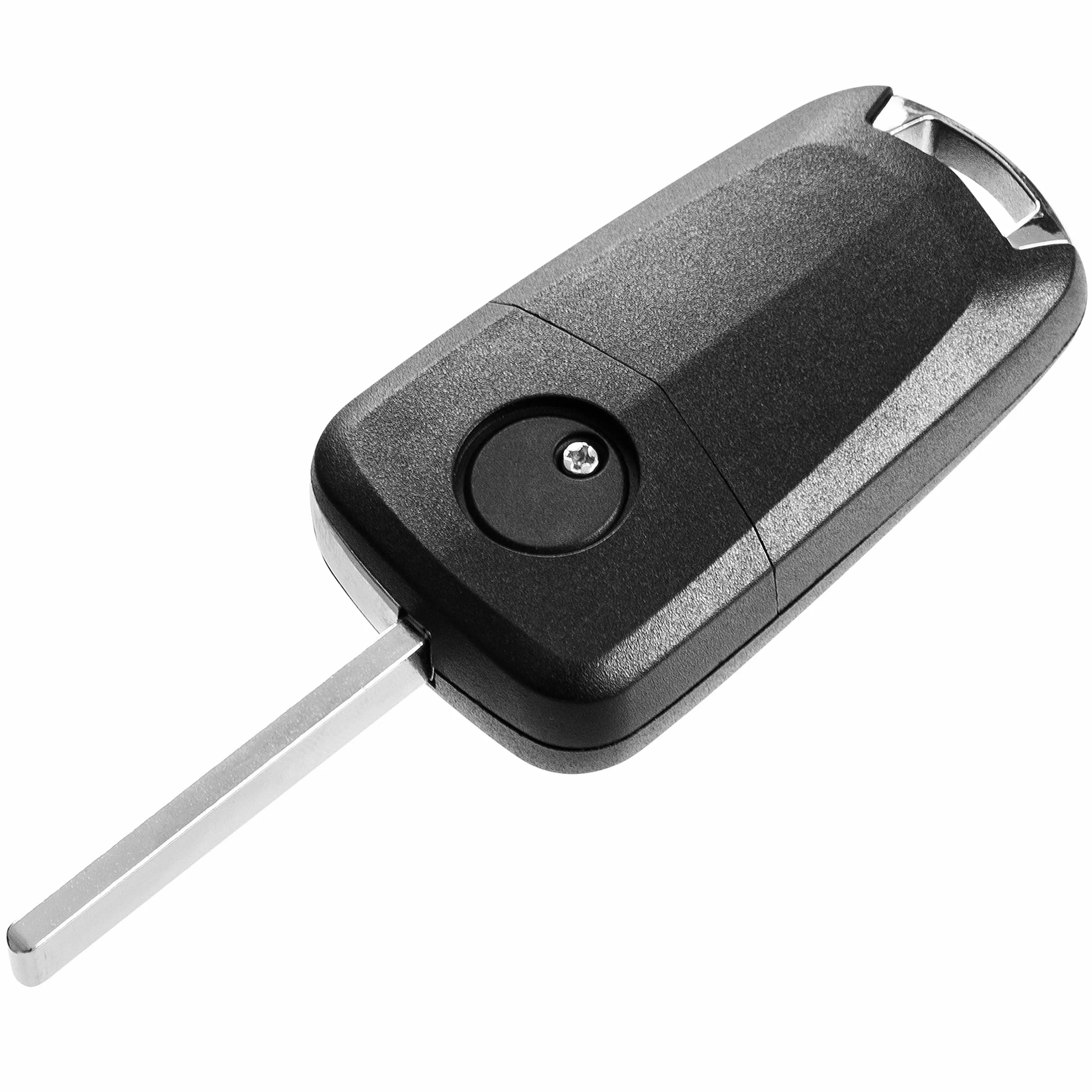 FINTERRY Obudowa Kluczyka Samochodowego do Opel – Etui 2 Przyciski z Mechanizmem Składanym do Opel Corsa D Astra H Vectra C Tigra B Zafira B Signum Combo Meriva A Antara – Obudowa Zamienna