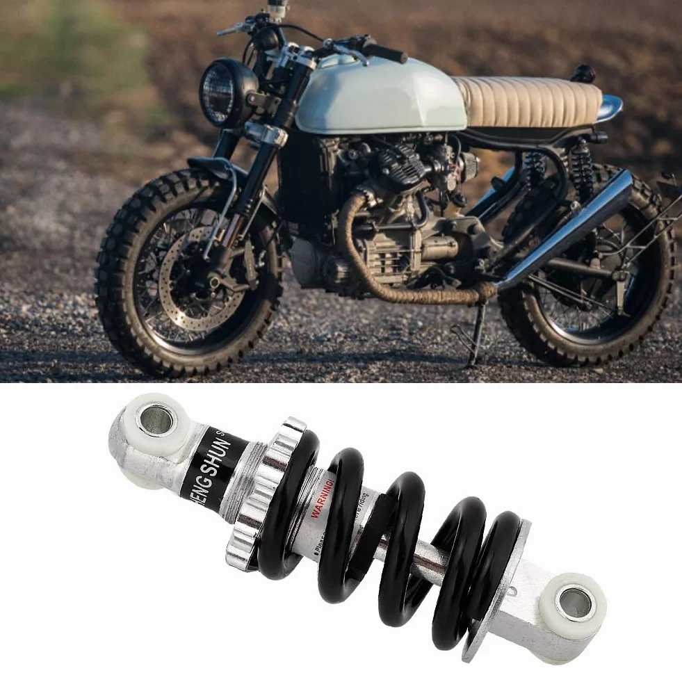 Amortyzator, 125mm 750lb uniwersalny motocykl amortyzator rozpórki zawieszenie pasuje do Mini Moto ATV Pocket Bike skuter