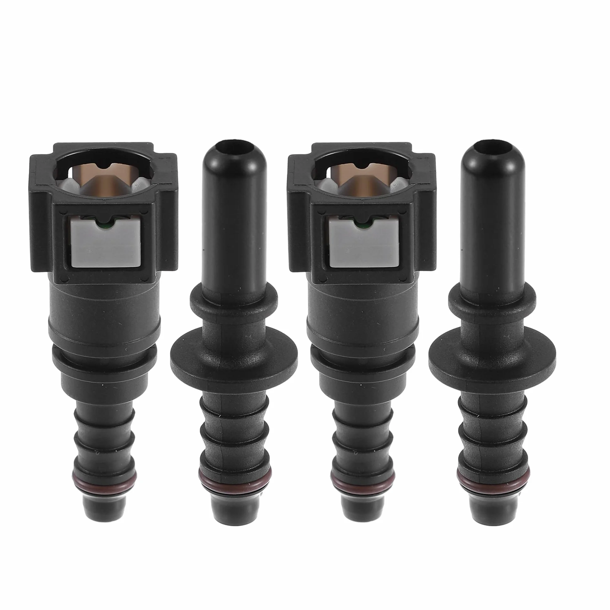 ABSOPRO 7.89mm do 8mm Prosto Samochód Paliwa Szybkie Złączka Złączka 2 Zestawy