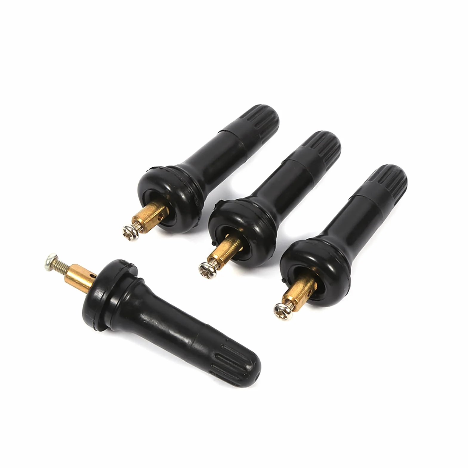 4 sztuki trzonek zaworu opon, czujnik zaworu dyszy antyerupcyjnej TPMS System monitorowania ciśnienia w oponach, zatrzaskowy zawór opony, antyerupcja